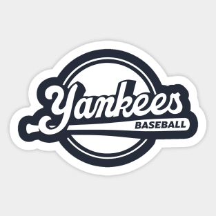 Yankees Up to Bat Sticker